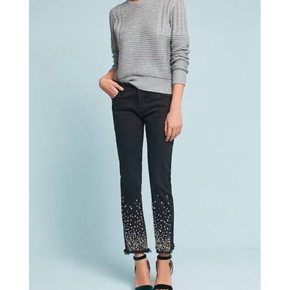 Anthropologie Denim - Anthropologie Pilcro & the Letterpress Black jeans